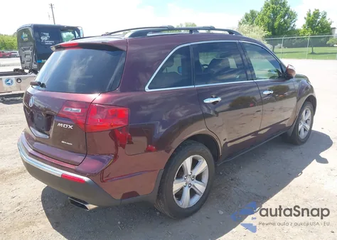 2010 Acura Mdx Technology Package z USA, uszkodzony, nr VIN 2HNYD2H42AH532111